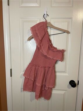 Steele Mahana One Shoulder Mini Dress Australian Brand Size XS